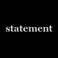 statement